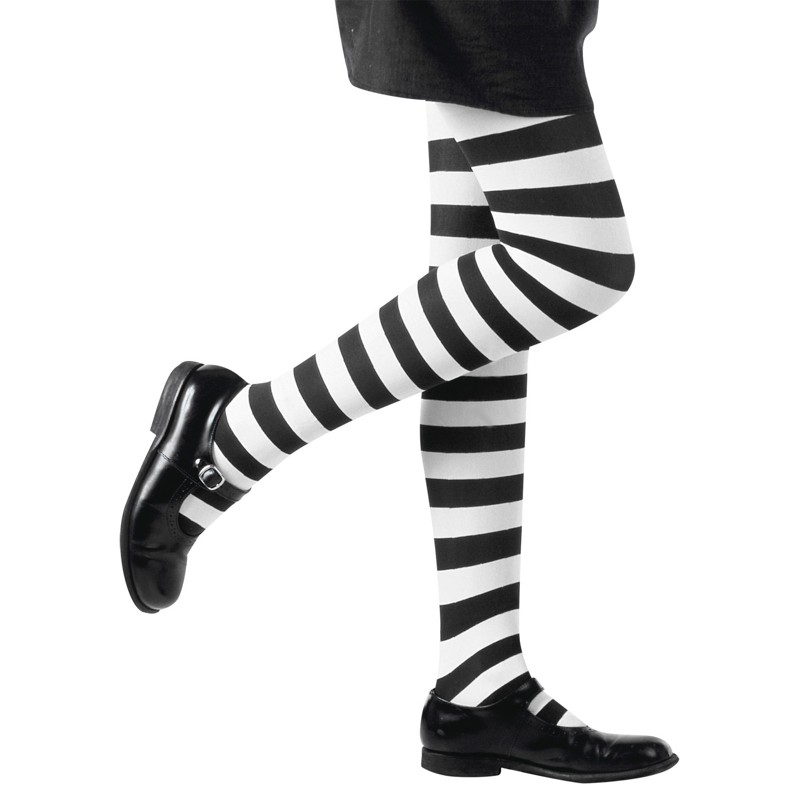 Leggings righe bianche deals e nere