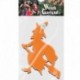 Festone Strega Nero Arancio 3 m