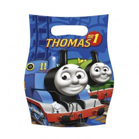 6 Loot Bags Trenino Thomas