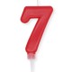 Candela Plump rossa Numero 7