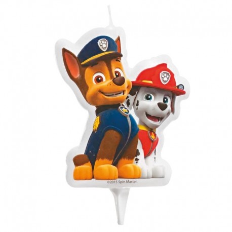 Candelina Paw Patrol 4x8 cm