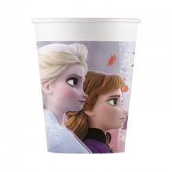 8 Bicchieri Carta Frozen 200 ml