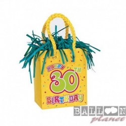 Pesetto Bag 30 Happy Birthday 14x7 cm