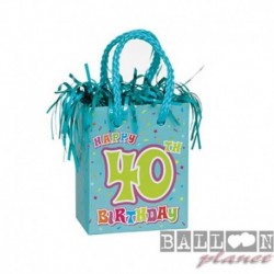 Pesetto Bag 40 Happy Birthday 14x7 cm