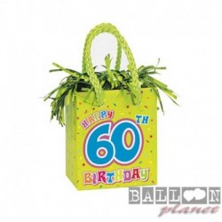 Pesetto Bag 60 Happy Birthday 14x7 cm