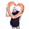 Selfie Frame Cuore Rosa Gold 80x70 cm