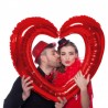 Selfie Frame Cuore Rosso 80x70 cm