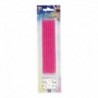 12 Candeline Matita Fuxia 15 cm