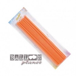 20 Candeline Fili Arancio 16 cm