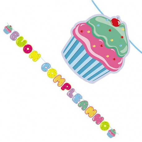 Festone Cup Cake 600 cm