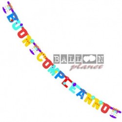 Festone Buon Compleanno 250 cm