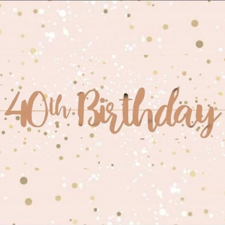 Festone 40 Anni