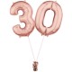 Composizione 30 Anni Rosa Gold