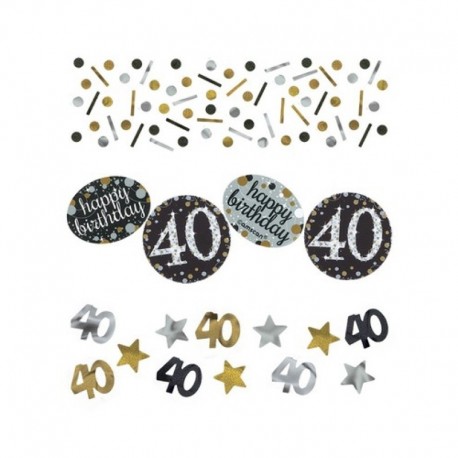 Confetti Sparkling 40 Anni 34 gr