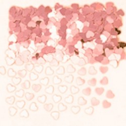 Confetti Cuori Rosa 14 gr
