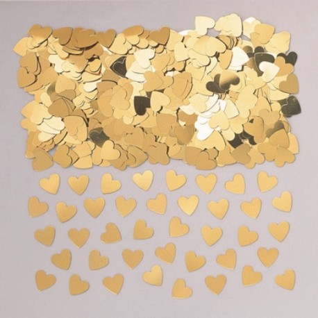 Confetti Cuori Oro 14 gr