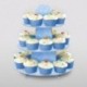 Porta Cup Cake Azzurro 30x35 cm