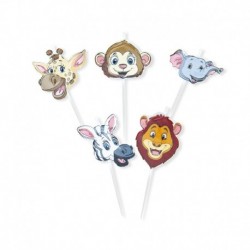 5 Candeline Picks Jungla 4x7 cm