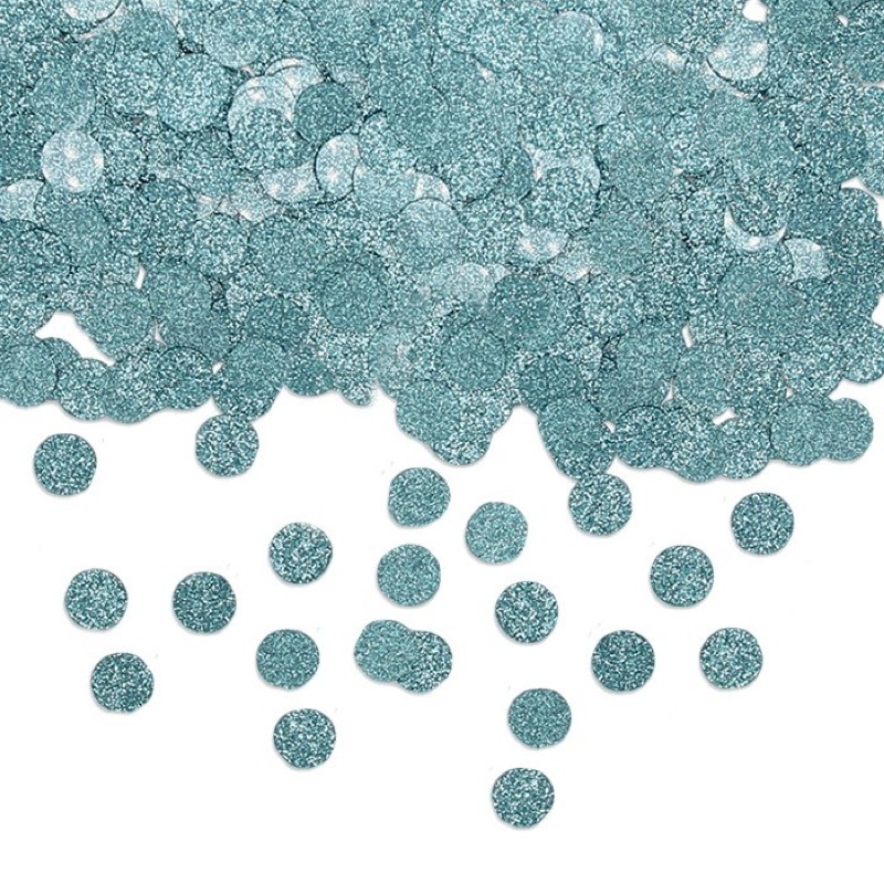 Confetti Azzurri Glitter 20 gr - Balloon Planet