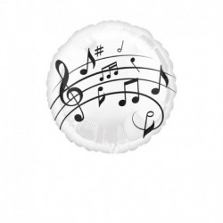 Pallone Note Musicali 45 cm