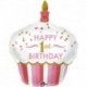 Pallone 1° Birthday Bimba 90 cm