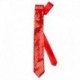 Cravatta Paillettes Rossa