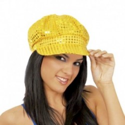 Cappello Berretto Pailettes Oro