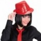 Cappello Borsalino Paillettes Rosso