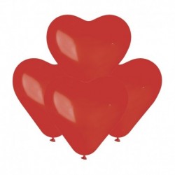 Palloncini Cuore Rossi 15 cm