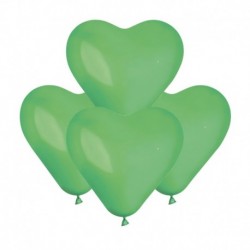 Palloncini Cuore Verde Prato 15 cm