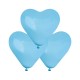 Palloncini Cuore Azzurri 25 cm