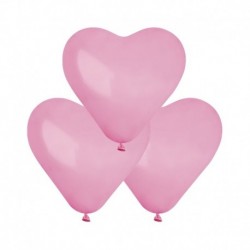 Palloncini Cuore Rosa 25 cm