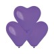 Palloncini Cuore Viola 25 cm