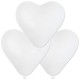 Palloncini Cuore Bianchi 40 cm