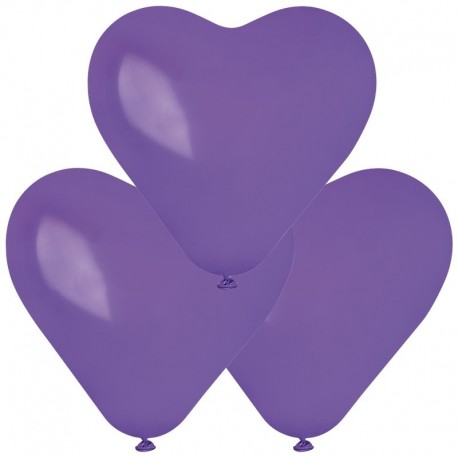 Palloncini Cuore Viola 40 cm - Balloon Planet