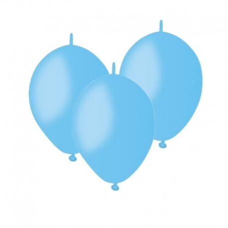 Palloncini Linking Azzurri 12 cm
