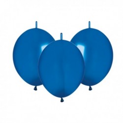 Palloncini Metallic Link Blu 12 cm