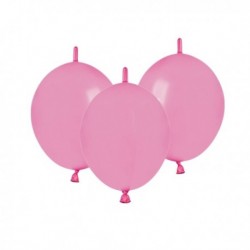 Palloncini Metallic Link Rosa 12 cm