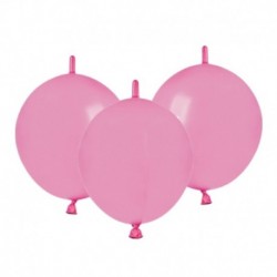 Palloncini Metallic Link Rosa 30 cm