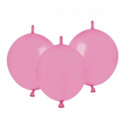 Palloncini Metallic Link Rosa 30 cm