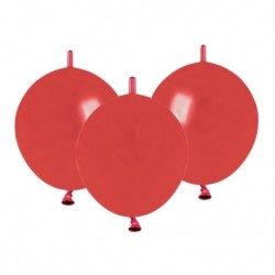 Palloncini Metallic Link Rosso 30 cm