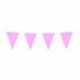 Festone Bandierine Rosa 10 mt
