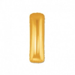 Pallone Lettera I Oro 40 cm