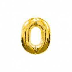 Pallone Numero 0 Oro 20 cm