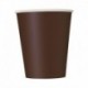 14 Bicchieri Carta Marroni 266 ml