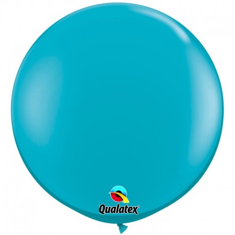 Pallone Qualatex Tropical Teal 80 cm