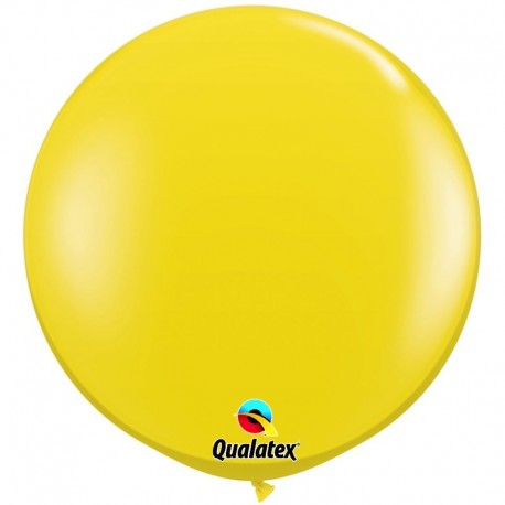 Pallone Qualatex Citrine Yellow 80 cm