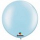 Pallone Qualatex Pearl Light Blue 80 cm