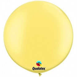 Pallone Qualatex Pearl Lemon 80 cm