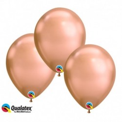 Palloncini Chrome Rosa Gold 30 cm